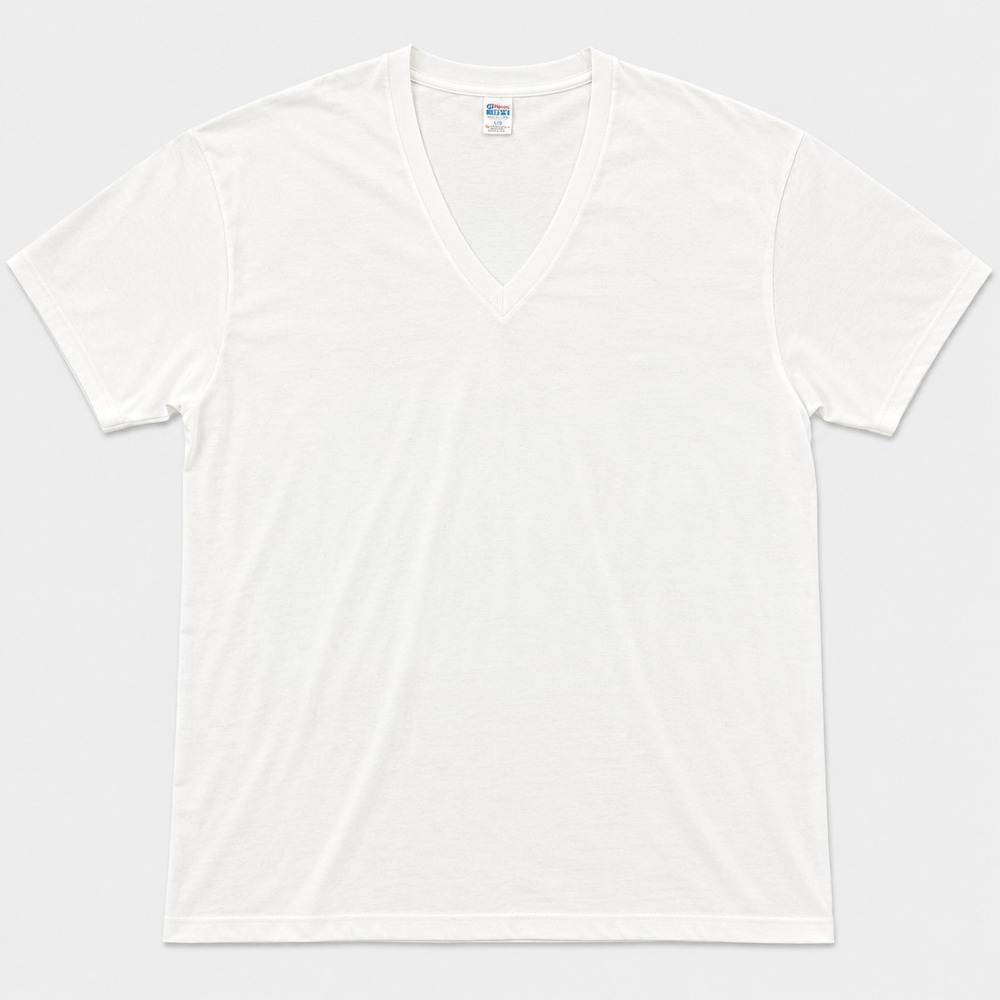 Vintage Jockey Mens XL 46-48 White V Neck Power Knit T Shirt USA Made